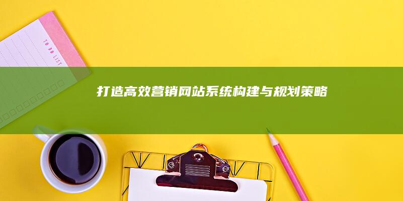 打造高效营销网站：系统构建与规划策略